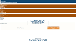 Desktop Screenshot of elcidrealestate.com